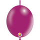 Metallic Fuchsia Deco-Link 12″ Latex Balloons (100 count)