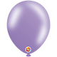 Globos de látex de 5″ color lavanda metalizada (100 unidades)