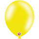 Globos de látex amarillo limón metálico de 12″ (50 unidades)