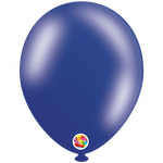 Balloonia Latex Metallic Navy Blue 5″ Latex Balloons (100 count)