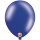 Globos de látex azul marino metálico de 5″ (100 unidades)