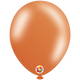 Globos de látex naranja metalizado de 12″ (50 unidades)