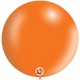 Metallic Orange 23″ Latex Balloons (5 count)