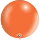 Metallic Orange 36″ Latex Balloons (5 count)