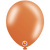 Balloonia Latex Metallic Orange 5″ Latex Balloons (100 count)