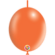 Metallic Orange Deco-Link 12″ Latex Balloons (100 count)
