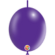 Globos de látex de 12″ de color púrpura metálico Deco-Link (100 unidades)