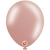 Balloonia Latex Metallic Rose Gold 12″ Latex Balloons (50 count)