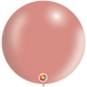 Globos de látex de 36″ de oro rosa metálico (5 unidades)