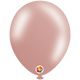 Globos de látex de 5″ de oro rosa metálico (100 unidades)