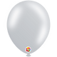 Metallic Silver 12″ Latex Balloons (50 count)