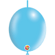 Metallic Sky Blue Deco-Link 12″ Latex Balloons (100 count)