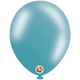 Globos de látex de 5″ color turquesa metalizado (100 unidades)