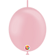 Pastel Matte Baby Pink Deco-Link Globos de látex de 12″ (50 unidades)