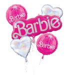 Barbie Balloon Bouquet by Anagram from Instaballoons