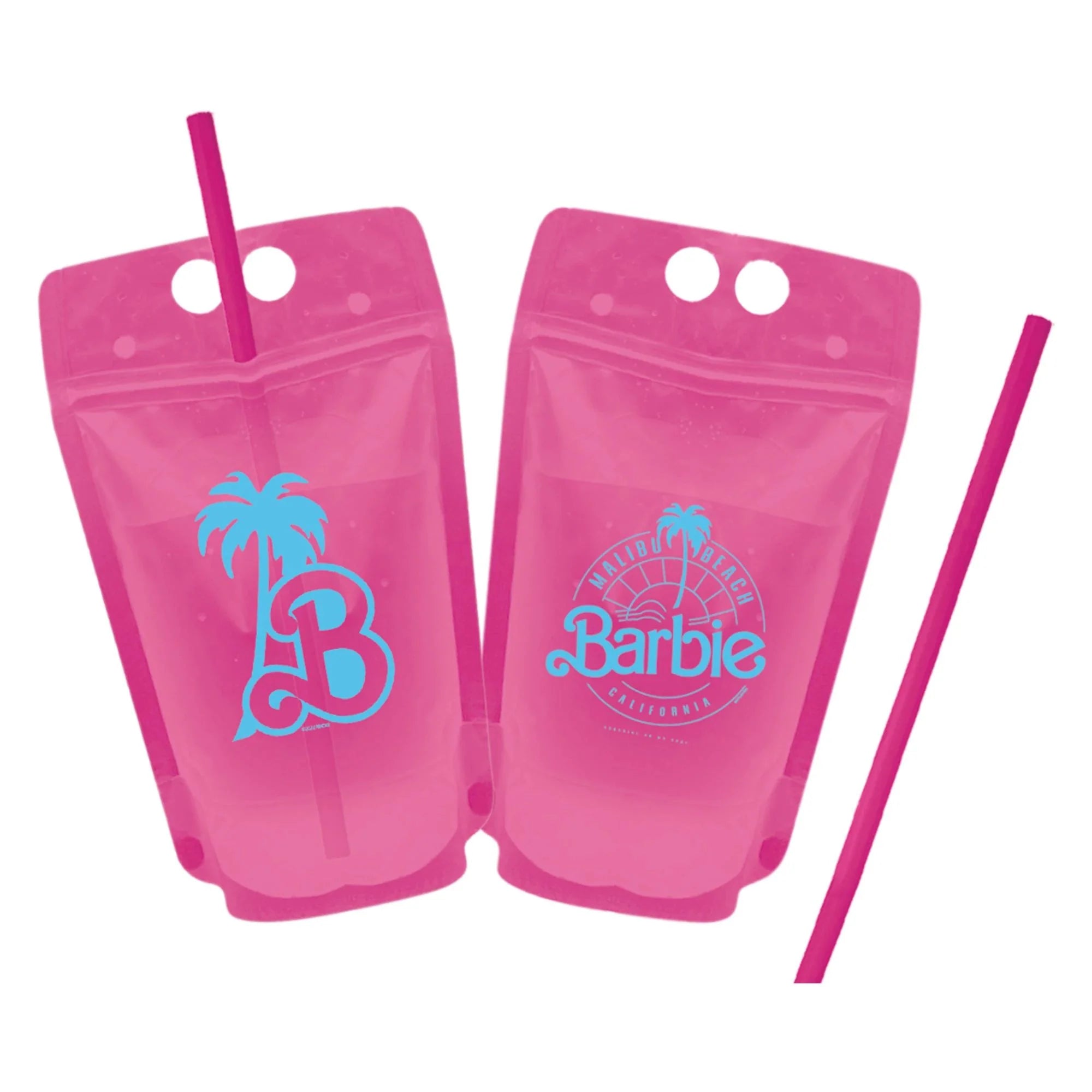 Barbie Malibu Beach Drink Pouches (8 pouch set) – instaballoons Wholesale