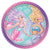 Barbie Mermaid Paper Plates 9″ by Amscan from Instaballoons