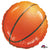 Basketball 18″ Foil Balloon by Anagram from Instaballoons