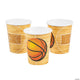 Vasos de baloncesto de 9 oz (8 unidades)