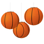 Basketball Paper Lantern by Amscan from Instaballoons