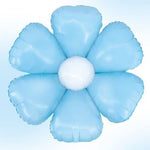 Pastel Blue Daisy Flower 24″ Balloon