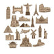 Around The World Travel Cutouts (20 piece set)