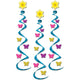 Butterfly Whirls Decorations (3 count)