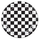 Checkered Flag Plates 9″ (12 count)