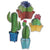 Beistle Party Supplies 3D Cactus Centerpiece Kit