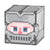 Beistle Party Supplies 8-Bit Knight Box Head 9″ x 9″