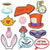 Beistle Party Supplies Alice in Wonderland Photo Fun Signs (12 piece set)