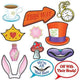 Alice in Wonderland Photo Fun Signs (12 piece set)