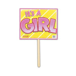 Beistle Party Supplies Its a Girl Yard Sign