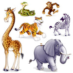 Beistle Party Supplies Jungle Animal Props (6 count)