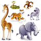 Jungle Animal Props (6 count)