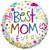 Best Mom Handmade 18″ Foil Balloon by Convergram from Instaballoons