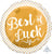 Best of Luck Gold 18″ Foil Balloon by Anagram from Instaballoons