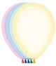 Assorted Crystal Pastel 5″ Latex Balloons (100)