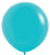 Globos de látex azul turquesa de lujo de 24″ (10 unidades)