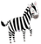 Betallic Jungle Zebra 41″