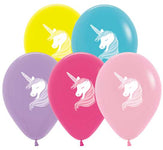 Betallic Latex Assorted Unicorn 11″ Latex Balloons (50 count)