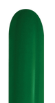 Globos de látex Crystal Green 260B (50 unidades)