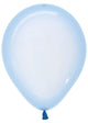 Globos de látex azul pastel de cristal de 5″ (100 unidades)