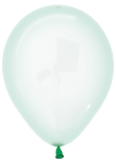 Betallic Latex Crystal Pastel Green 5″ Latex Balloons (100 count)