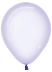 Betallic Latex Crystal Pastel Lilac 11″ Latex Balloons (100)