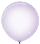 Betallic Latex Crystal Pastel Lilac 24″ Latex Balloons (10 count)