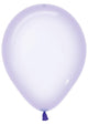 Globos Latex Cristal Pastel Lila 5″ (100)