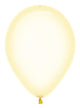 Globos Latex Amarillo Pastel Cristal 11″ (100)