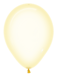 Betallic Latex Crystal Pastel Yellow 24″ Latex Balloons (10 count)