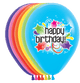 Surtido Deluxe Starburst Birthday 11″ Globos de látex (50 unidades)